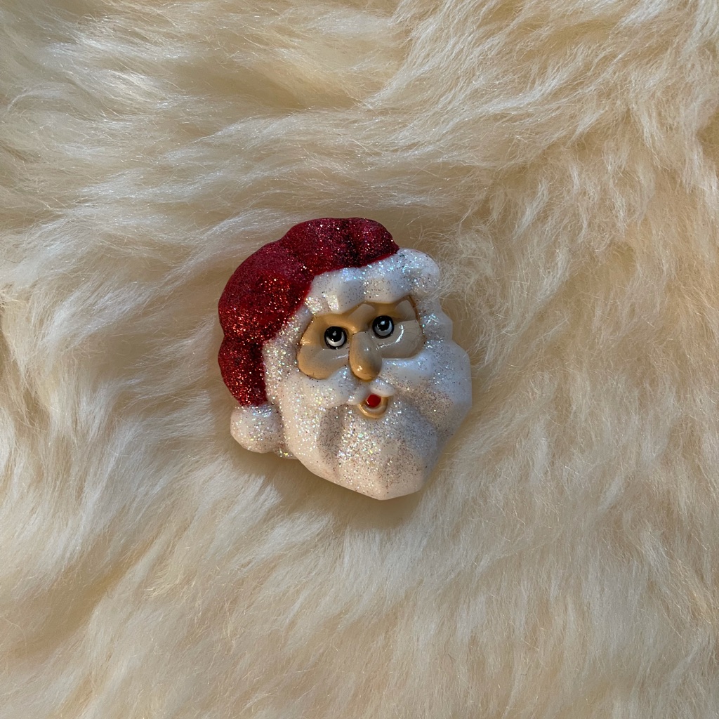 Vintage Christmas Pin BlBl